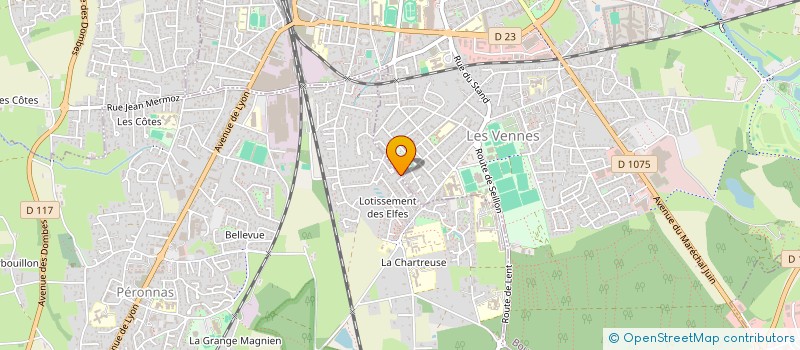 localisation de l'entreprise 947 545 737   BOURG-EN-BRESSE