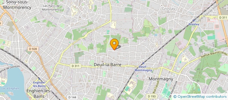 localisation de l'entreprise 947 547 691 à DEUIL-LA-BARRE