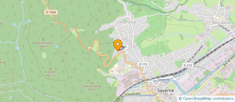 localisation de l'entreprise 947 552 014   PHALSBOURG