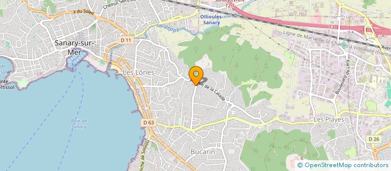 localisation de l'entreprise 947 553 053 à SIX-FOURS-LES-PLAGES