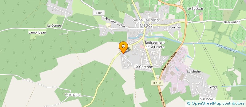 localisation de l'entreprise 947 553 715   SAINT-LAURENT-MEDOC