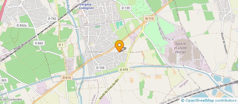 localisation de l'entreprise 947 557 724   CODOGNAN