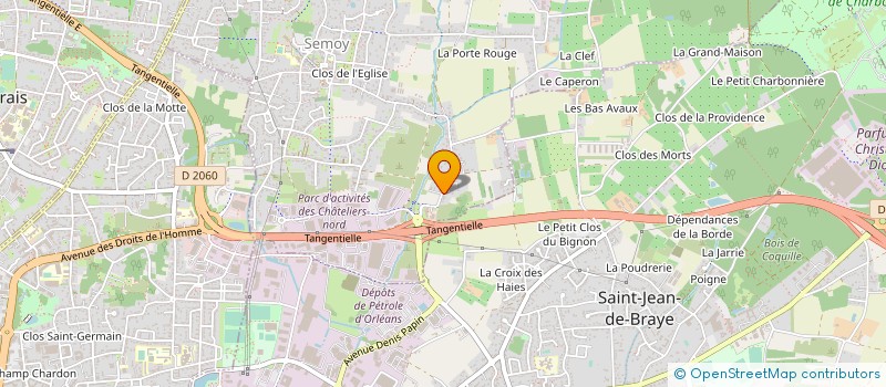 localisation de l'entreprise 947 564 100 à SARAN