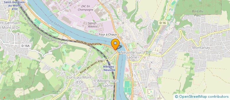 localisation de l'entreprise 947 567 772   ALBIGNY-SUR-SAONE