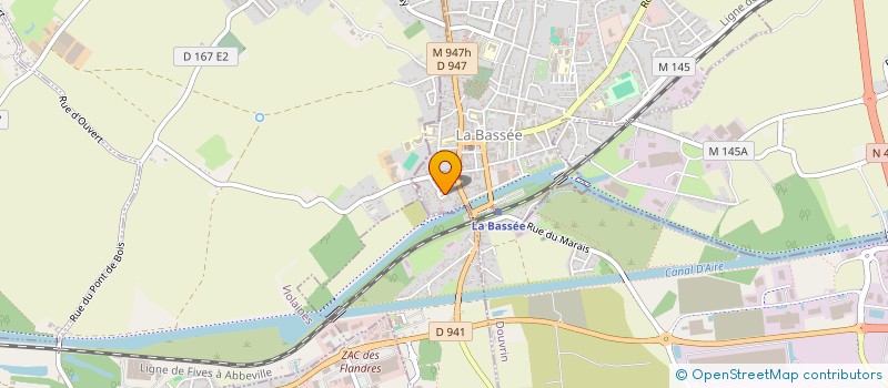 localisation de l'entreprise 947 572 236   LA BASSEE