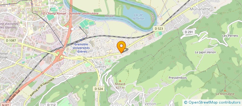 localisation de l'entreprise 947 573 036   TULLINS