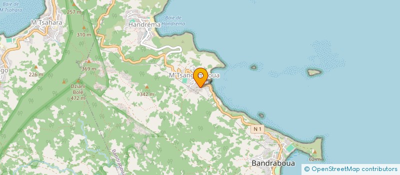 localisation de l'entreprise 947 573 556 à BANDRABOUA