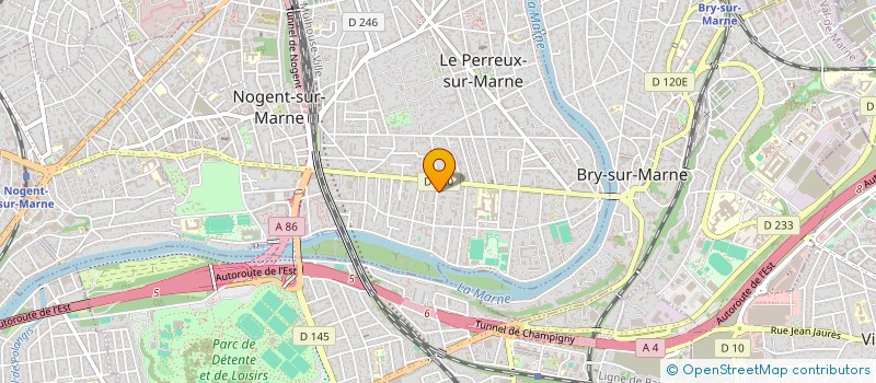 localisation de l'entreprise 947 575 981   ROSNY-SOUS-BOIS