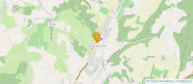 localisation de l'entreprise 947 581 872   SAINT-VERAND