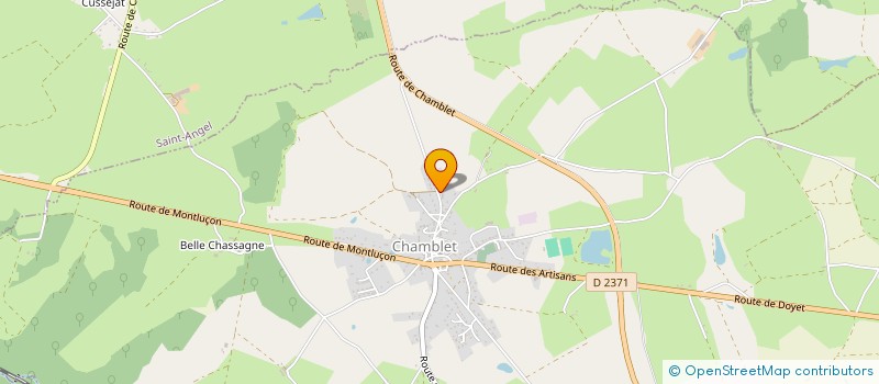 localisation de l'entreprise 947 583 787   CHAMBLET