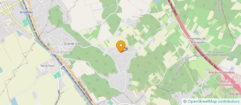 localisation de l'entreprise 947 584 223 à POMPIGNAN