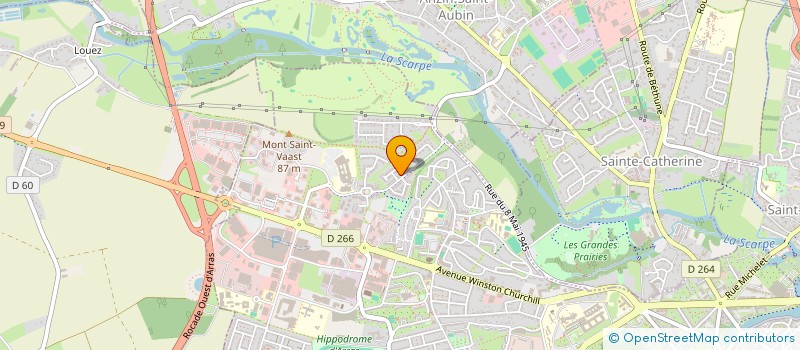 localisation de l'entreprise 947 587 382  à ARRAS