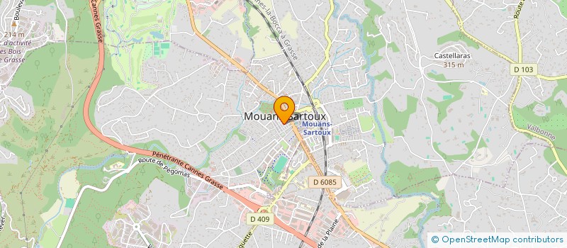 localisation de l'entreprise 947 598 132   MOUANS-SARTOUX