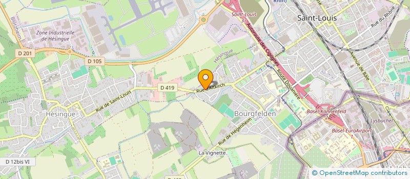 localisation de l'entreprise 947 599 510   SAINT-LOUIS