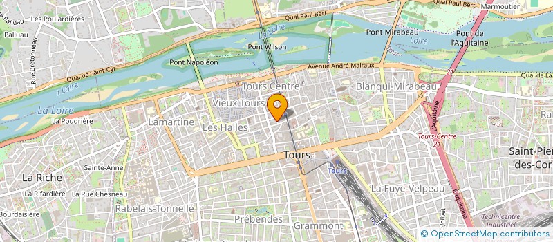 localisation de l'entreprise 947 602 389   TOURS