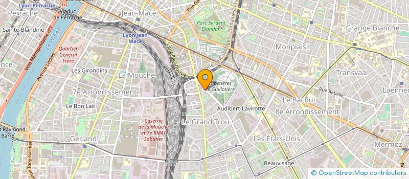 localisation de l'entreprise 947 604 336   LYON