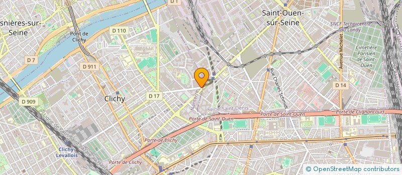 localisation de l'entreprise 947 604 831 à CLICHY