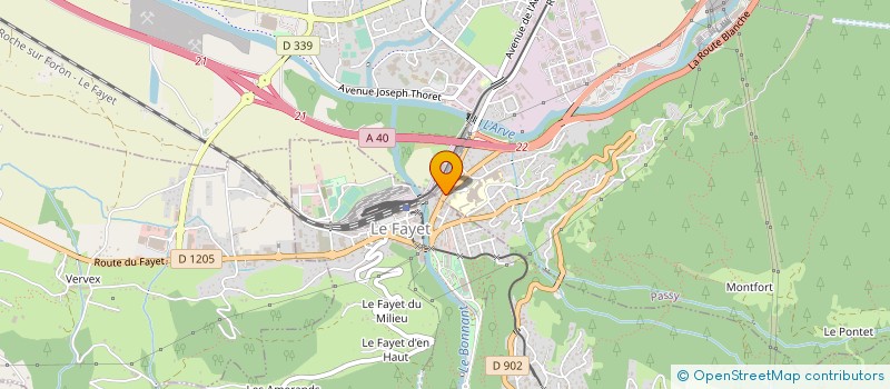 localisation de l'entreprise 947 604 930  à PASSY