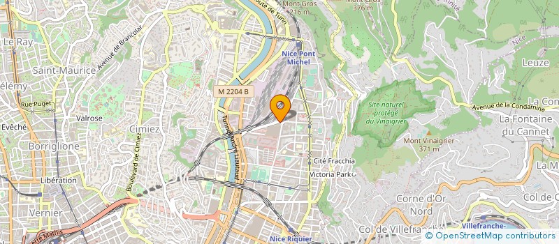 localisation de l'entreprise 947 606 992 à NICE