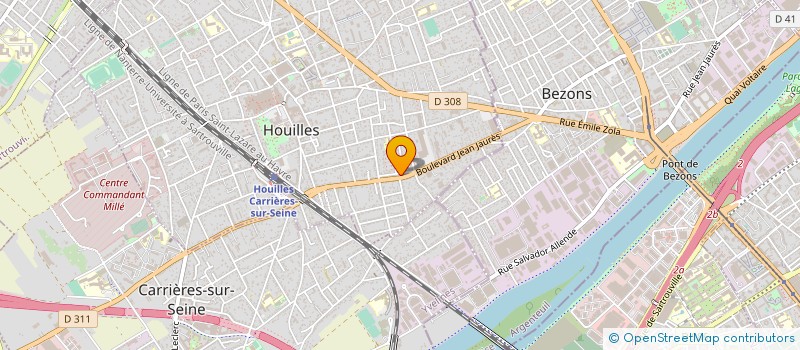 localisation de l'entreprise 947 611 257 à HOUILLES