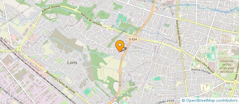 localisation de l'entreprise 947 615 605   BILLERE