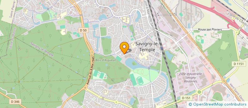 localisation de l'entreprise 947 616 025   SAVIGNY-LE-TEMPLE