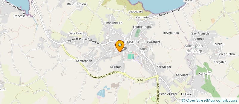 localisation de l'entreprise 947 617 775  à PLOUGASNOU