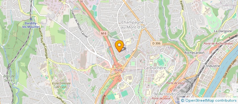 localisation de l'entreprise 947 619 714   ECULLY