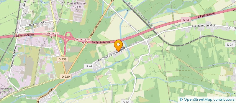 localisation de l'entreprise 947 623 583   TARBES