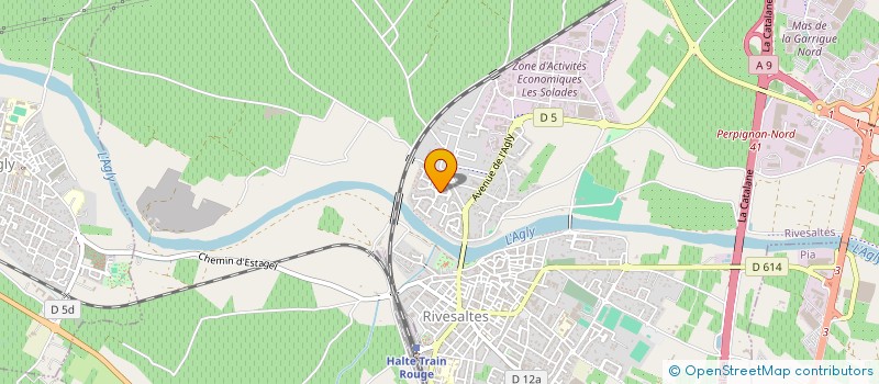 localisation de l'entreprise 947 626 990   RIVESALTES