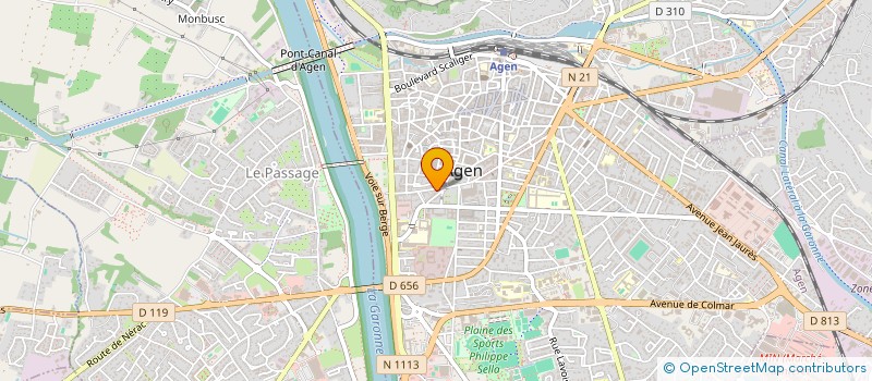 localisation de l'entreprise 947 627 980 à AGEN