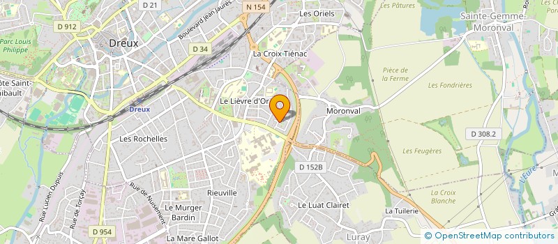 localisation de l'entreprise 947 629 036 à DREUX