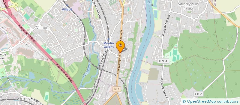 localisation de l'entreprise 947 631 552 à CORBEIL-ESSONNES