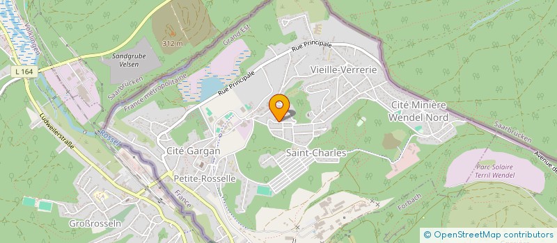 localisation de l'entreprise 947 632 477   PETITE-ROSSELLE