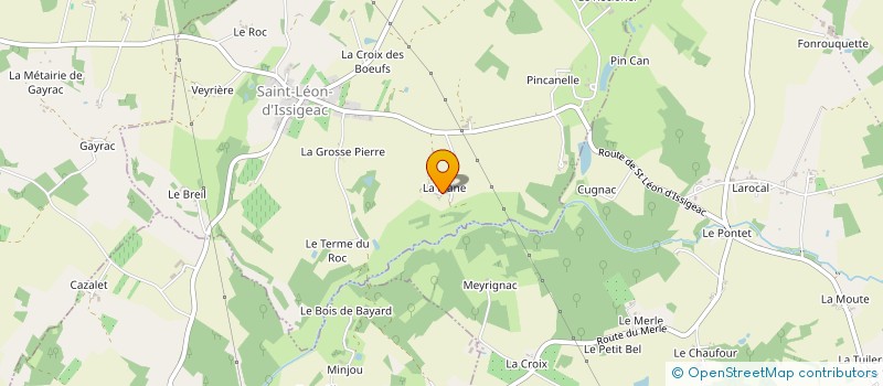 localisation de l'entreprise 947 639 662   SAINT-LEON-D'ISSIGEAC