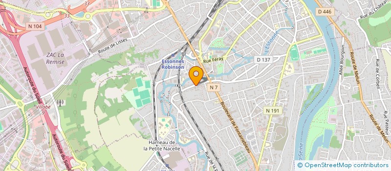 localisation de l'entreprise 947 639 696 à CORBEIL-ESSONNES