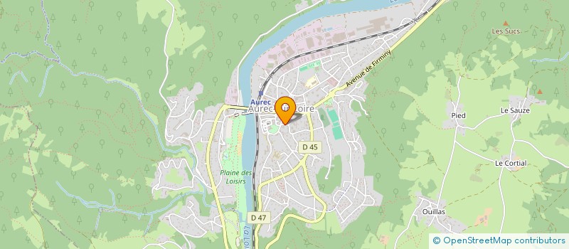 localisation de l'entreprise 947 640 686 à AUREC-SUR-LOIRE