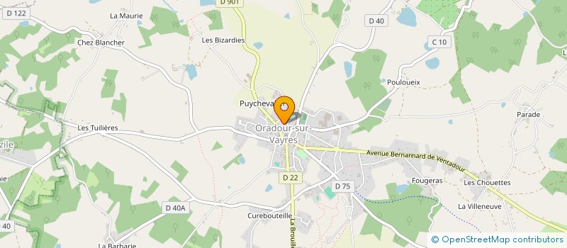 localisation de l'entreprise 947 641 866   ORADOUR-SUR-VAYRES