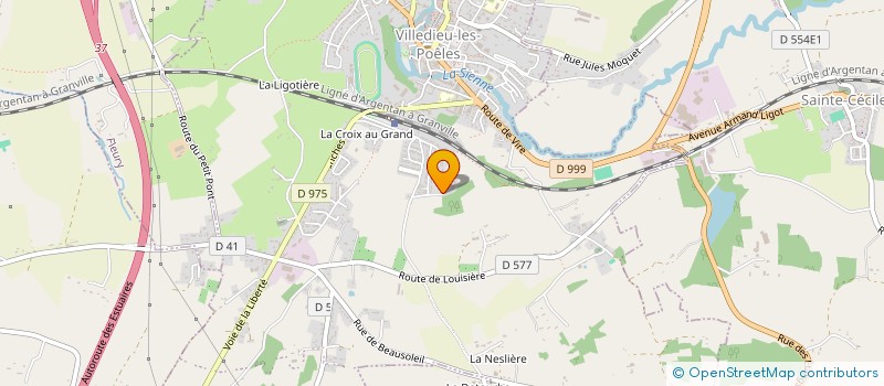 localisation de l'entreprise 947 645 552   VILLEDIEU-LES-POELES-ROUFFIGNY