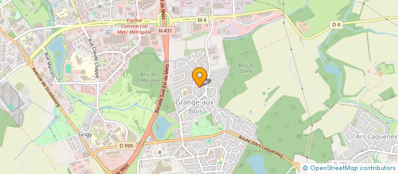 localisation de l'entreprise 947 648 747   METZ