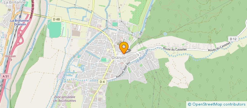 localisation de l'entreprise 947 651 071   ORAISON