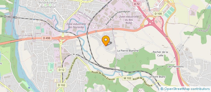 localisation de l'entreprise 947 651 915 à SAINT-JUST-SAINT-RAMBERT