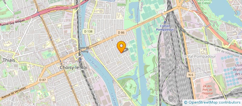 localisation de l'entreprise 947 653 663   CHOISY-LE-ROI