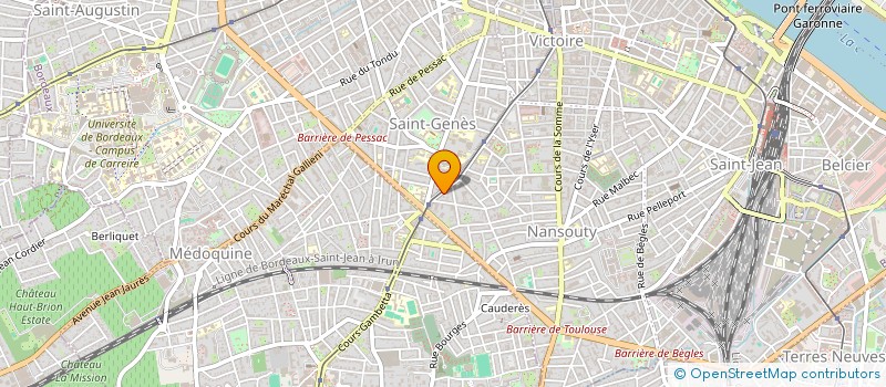 localisation de l'entreprise 947 659 603   BORDEAUX