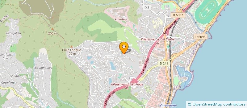 localisation de l'entreprise 947 666 996 à VILLENEUVE-LOUBET