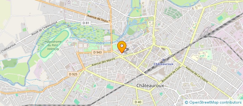 localisation de l'entreprise 947 676 797 à CHATEAUROUX