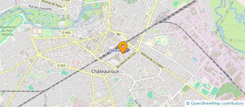 localisation de l'entreprise 947 686 531 à CHATEAUROUX
