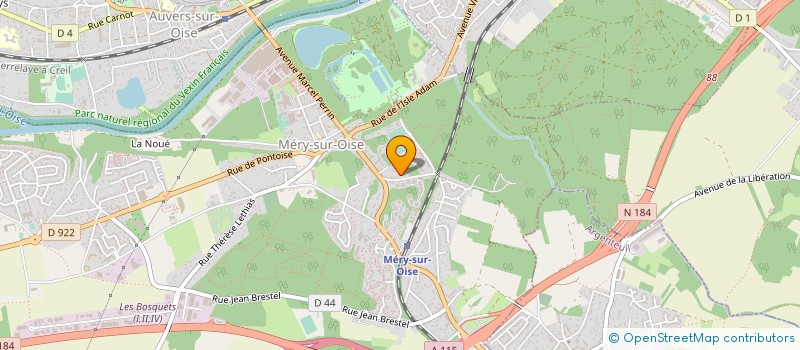 localisation de l'entreprise 947 695 748   MERY-SUR-OISE