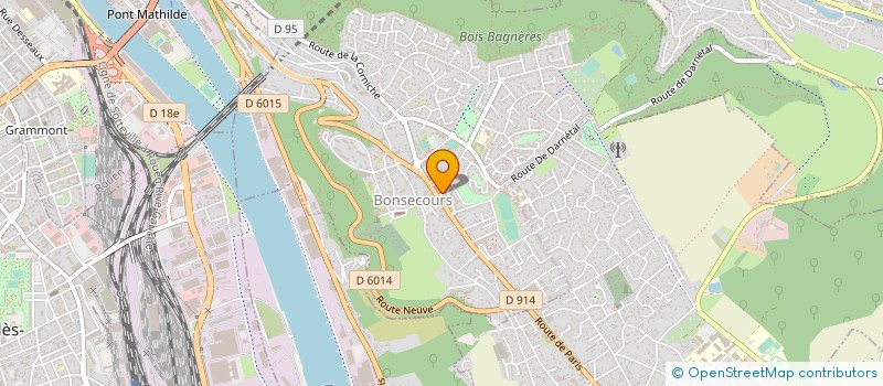 localisation de l'entreprise 947 700 688   BONSECOURS