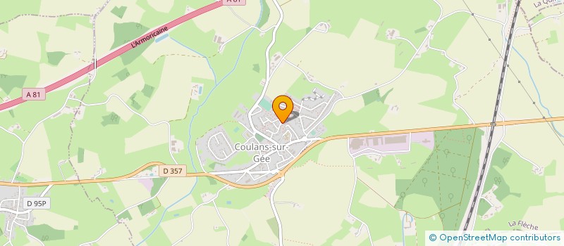 localisation de l'entreprise 947 708 814   COULANS-SUR-GEE